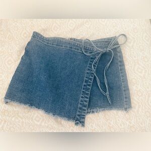 Windsor Blue Denim Tie Shorts